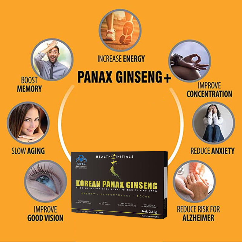 Male Korean Ginseng Extract Capsules