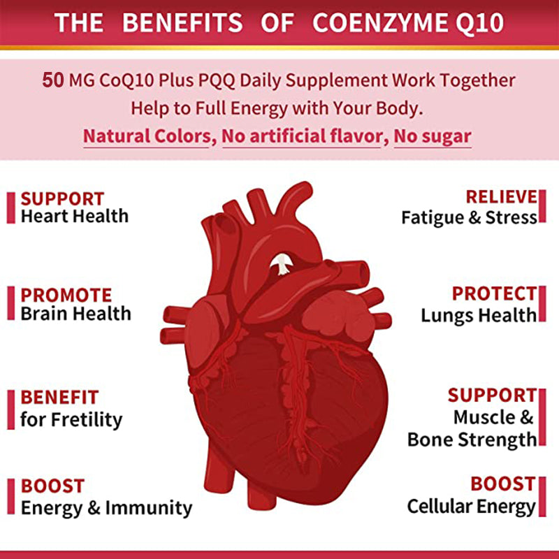 Coenzyme Q10 Protect Heart Health Capsules