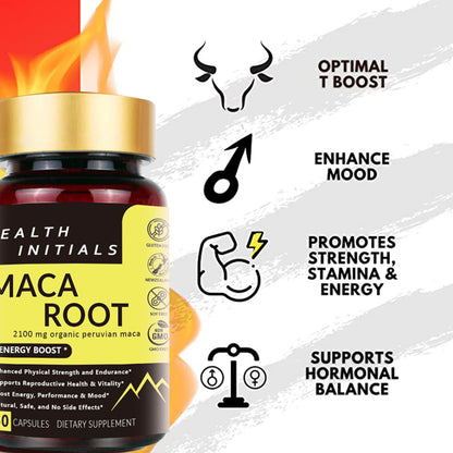 60Pcs Maca Root Capsules