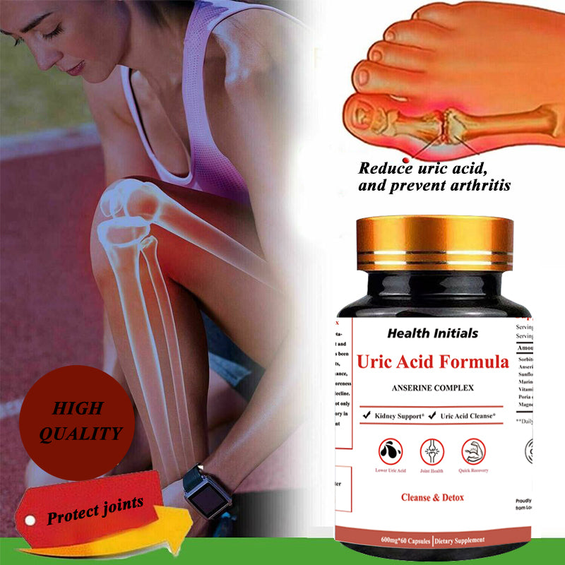 High uric acid support swelling gout capsules