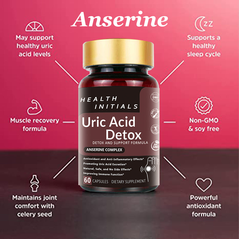 Anserine Arthritis Relief Capsules Reduce Uric Acid
