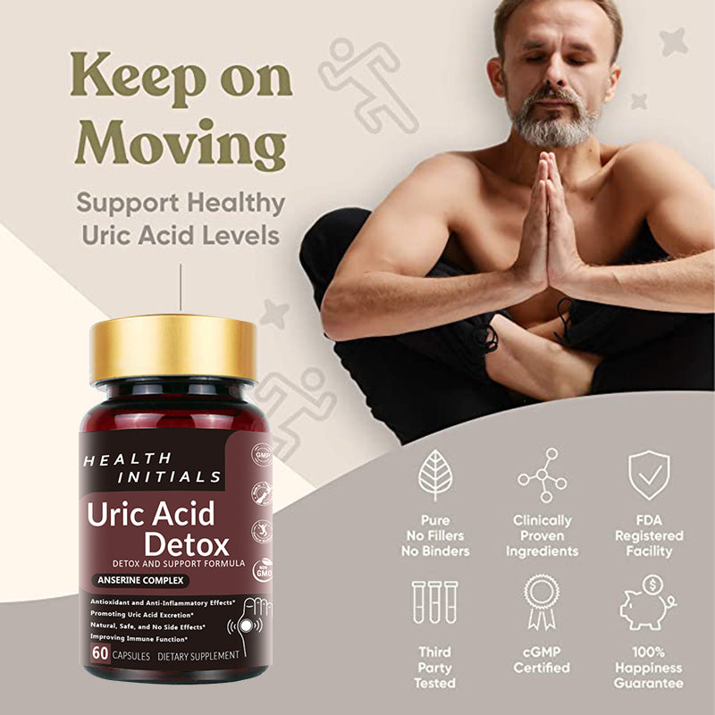 Anserine Arthritis Relief Capsules Reduce Uric Acid