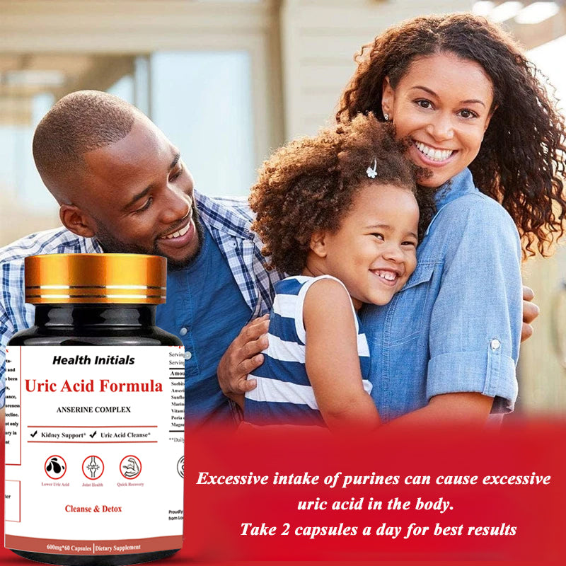 High uric acid support swelling gout capsules