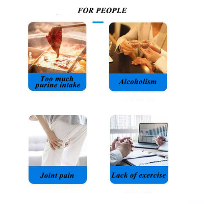 High uric acid support swelling gout capsules