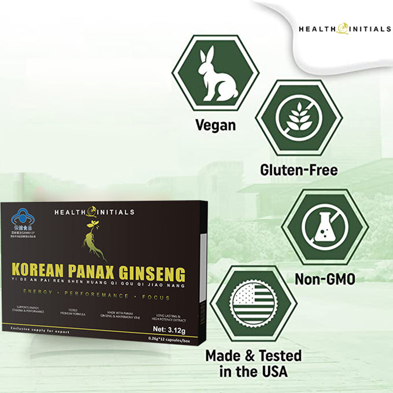 Male Korean Ginseng Extract Capsules
