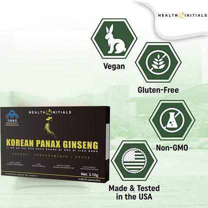 Male Korean Ginseng Extract Capsules