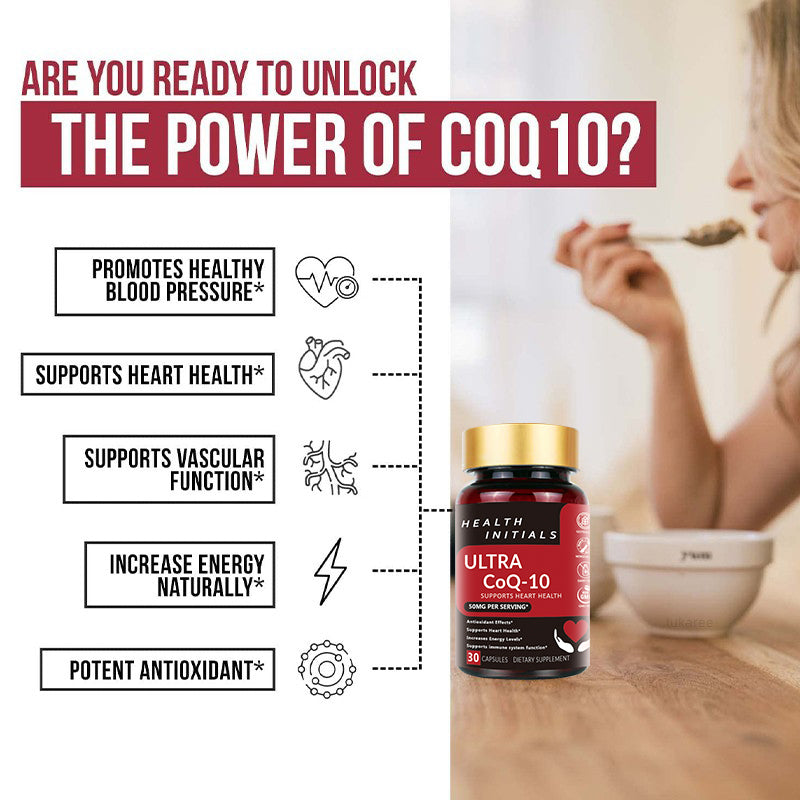 Coenzyme Q10 Protect Heart Health Capsules