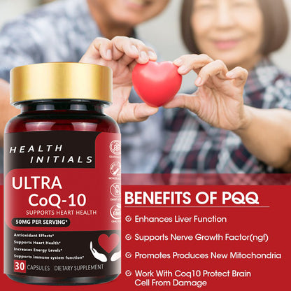 Coenzyme Q10 Protect Heart Health Capsules